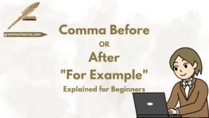 Comma Before or After "For Example"? Explained for Beginners