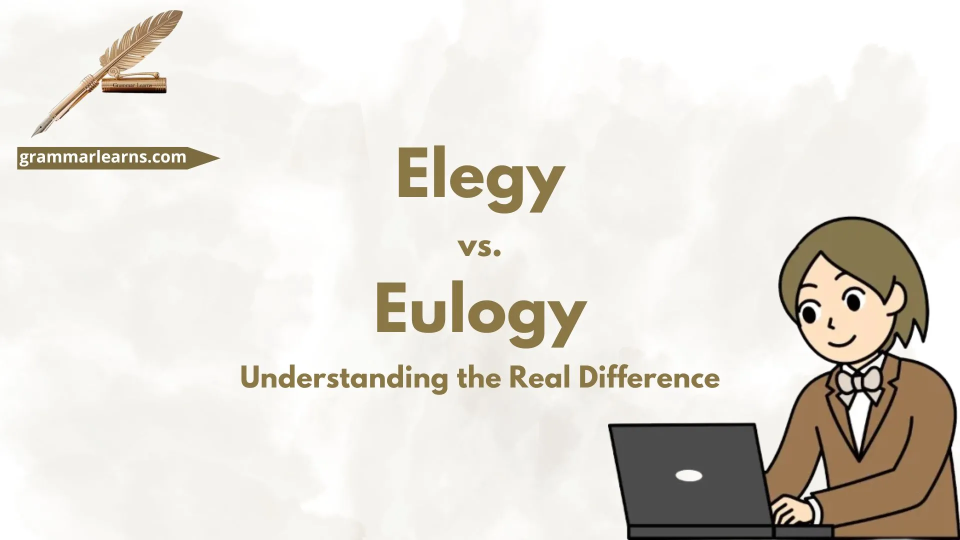 Elegy vs. Eulogy: Understanding the Real Difference
