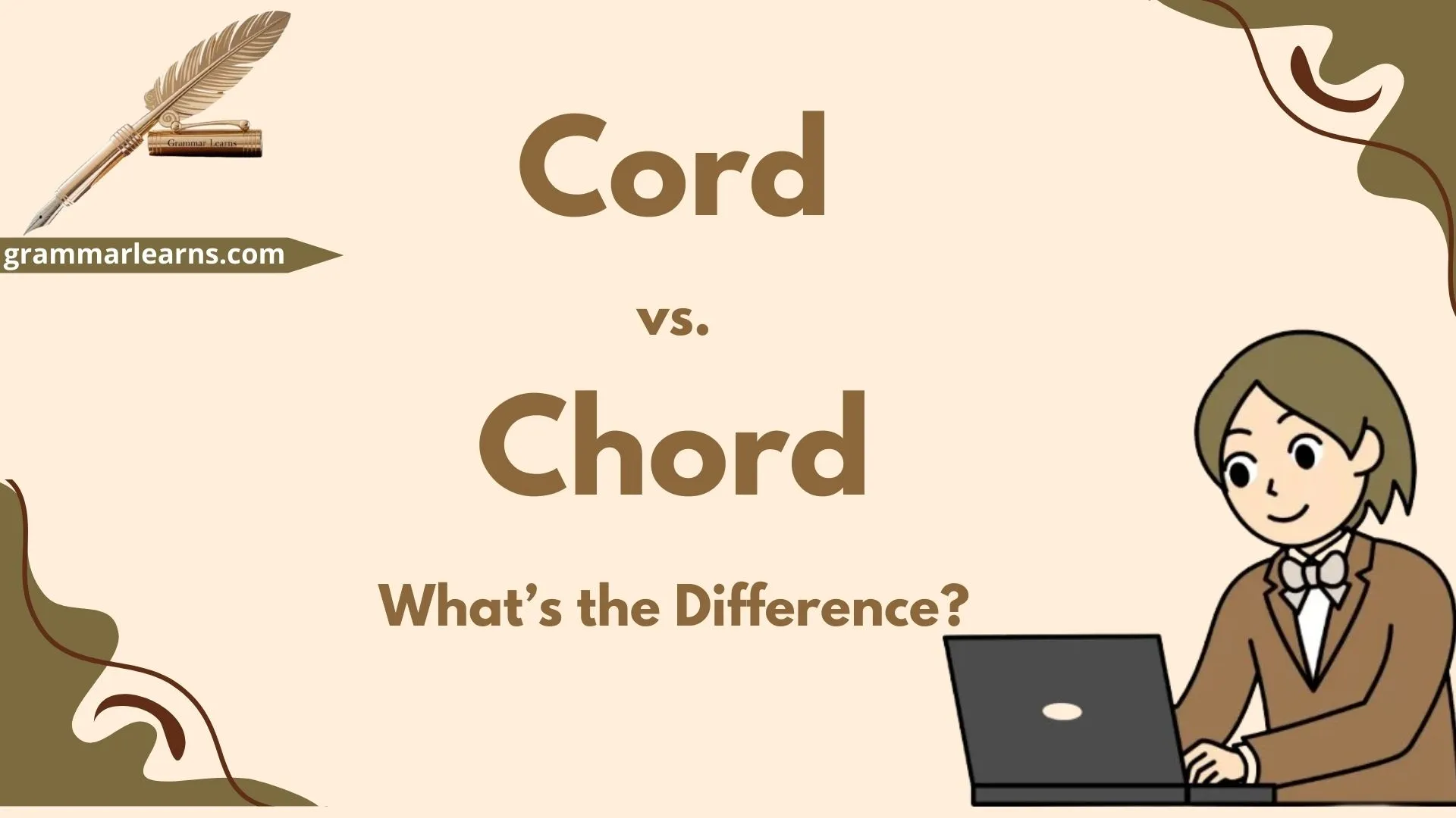 Cord vs. Chord: What’s the Difference?