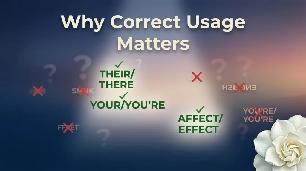 Why Correct Usage Matters