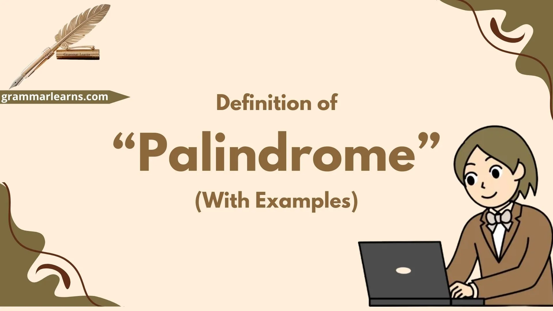 Definition of “Palindrome” (With Examples)