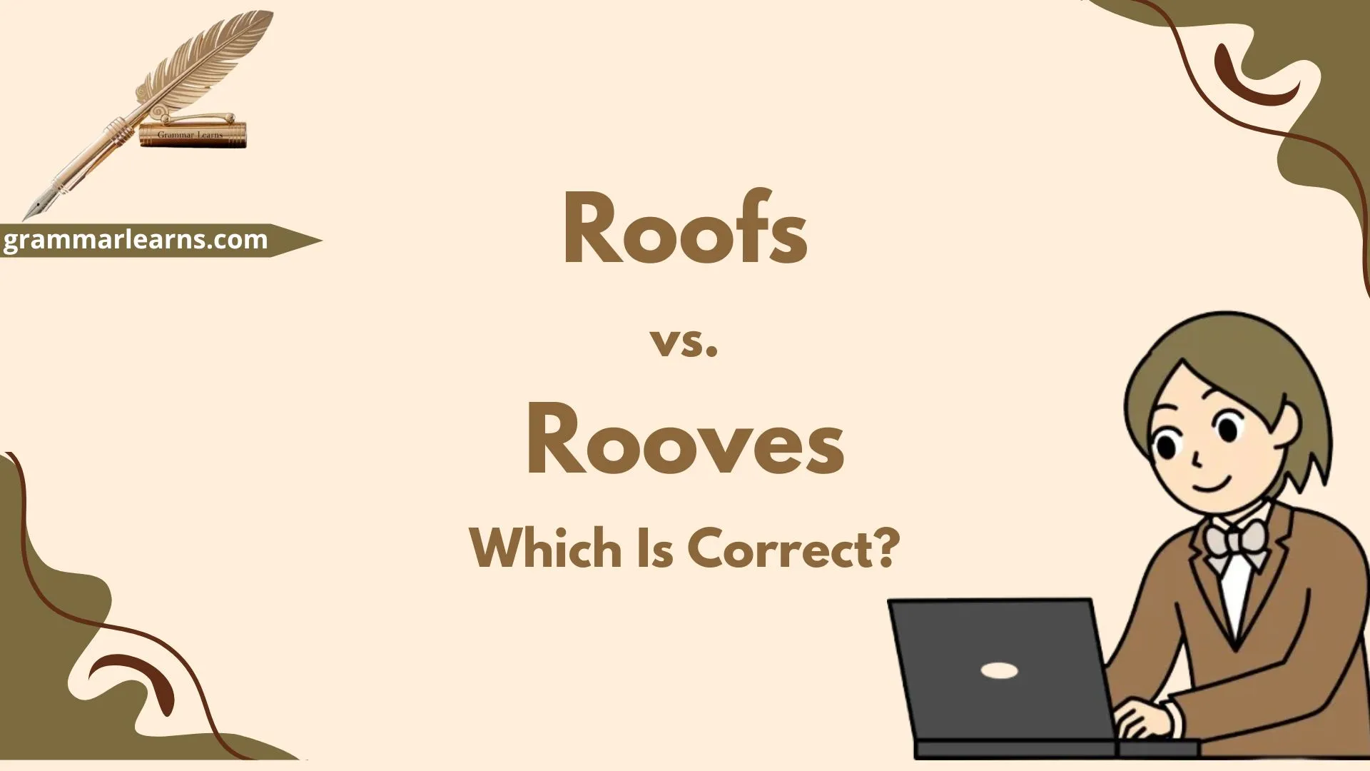 Roofs vs. Rooves