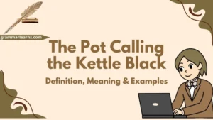 The Pot Calling the Kettle Black