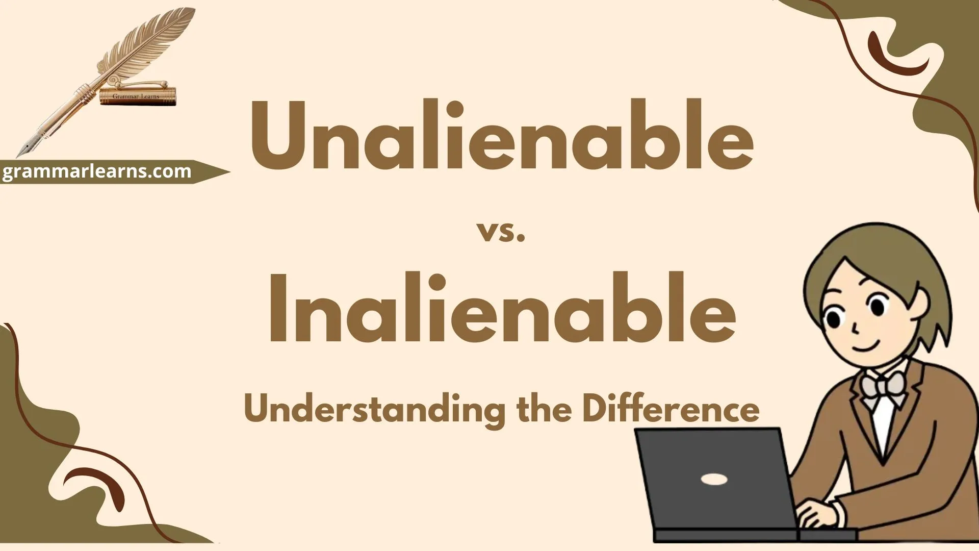 Unalienable vs. Inalienable