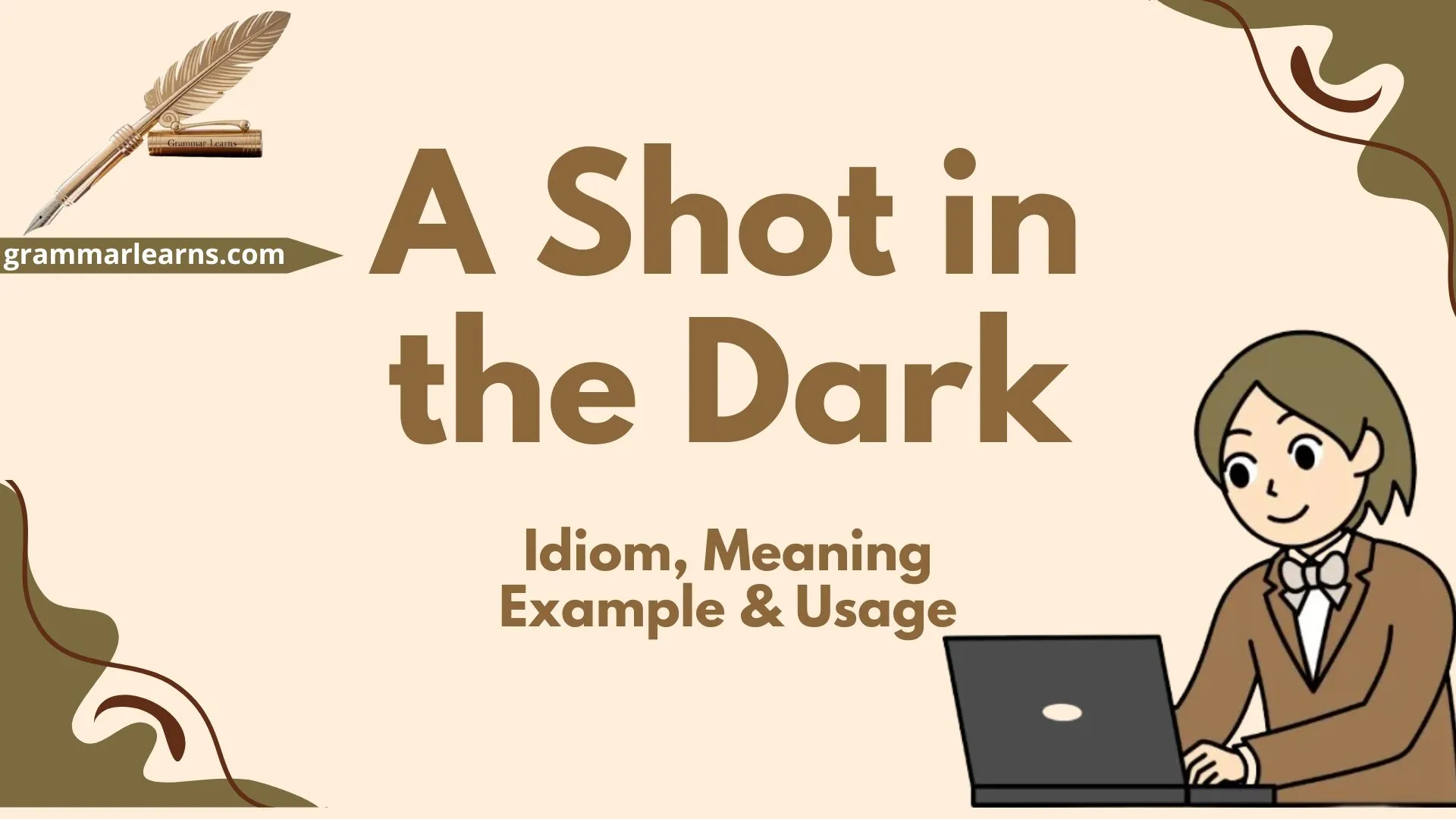 A Shot in the Dark - Idiom, Meaning, Example & Usage