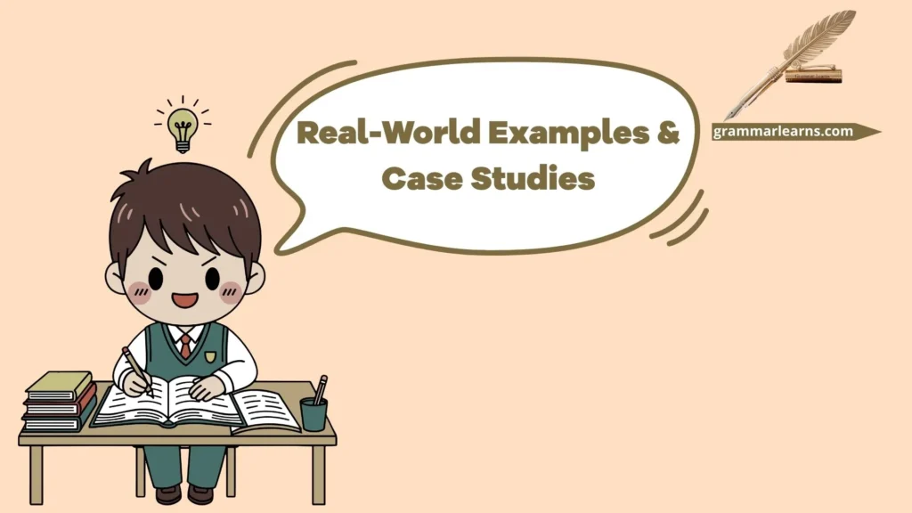 Real-World Examples & Case Studies