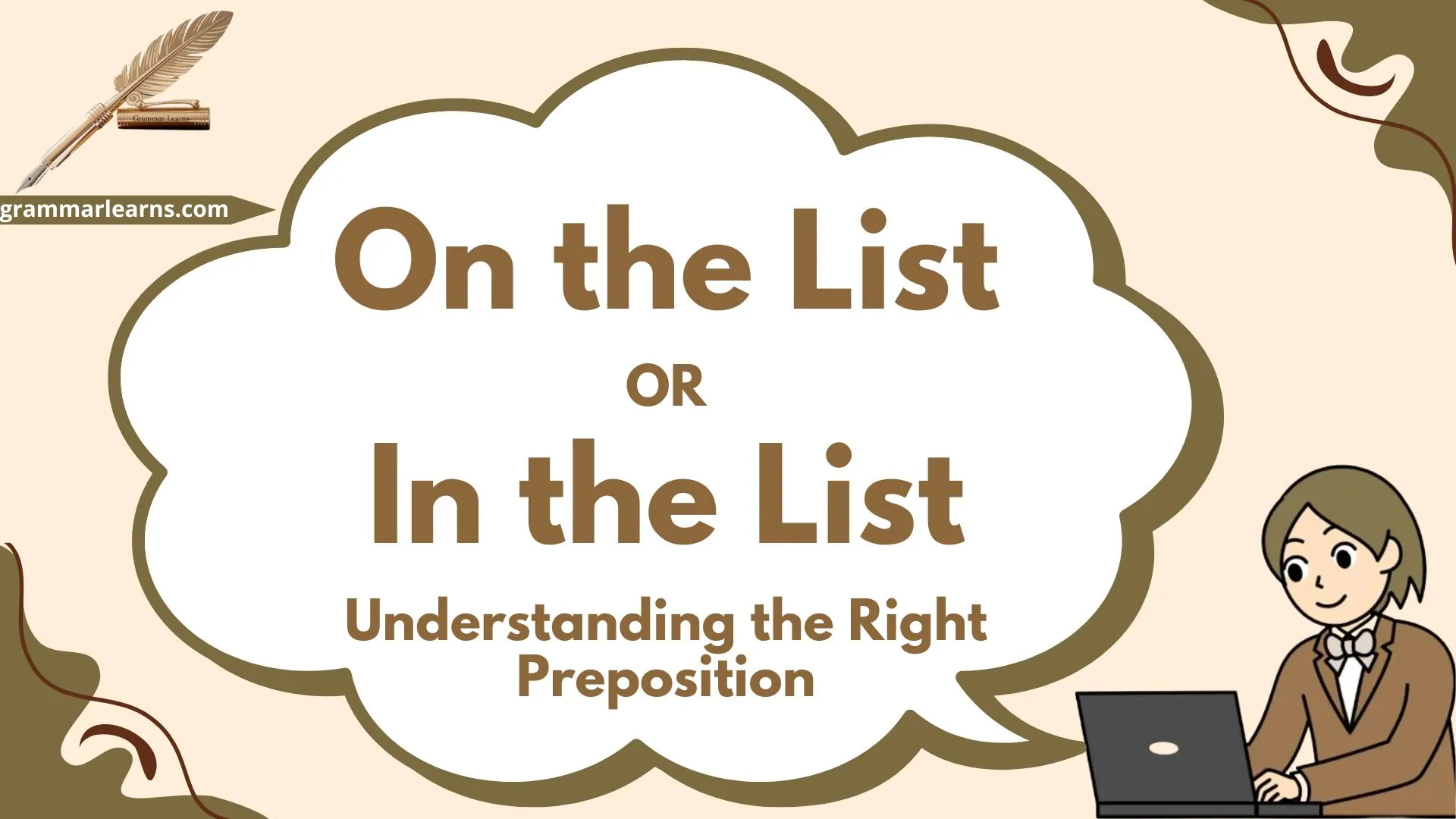 On the List or In the List: Understanding the Right Preposition