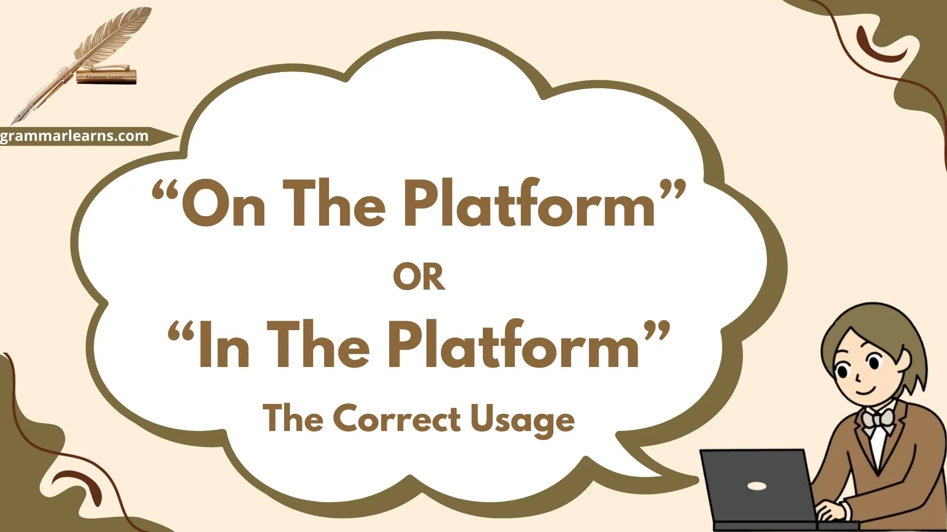 “On The Platform” or “In The Platform”: The Correct Usage