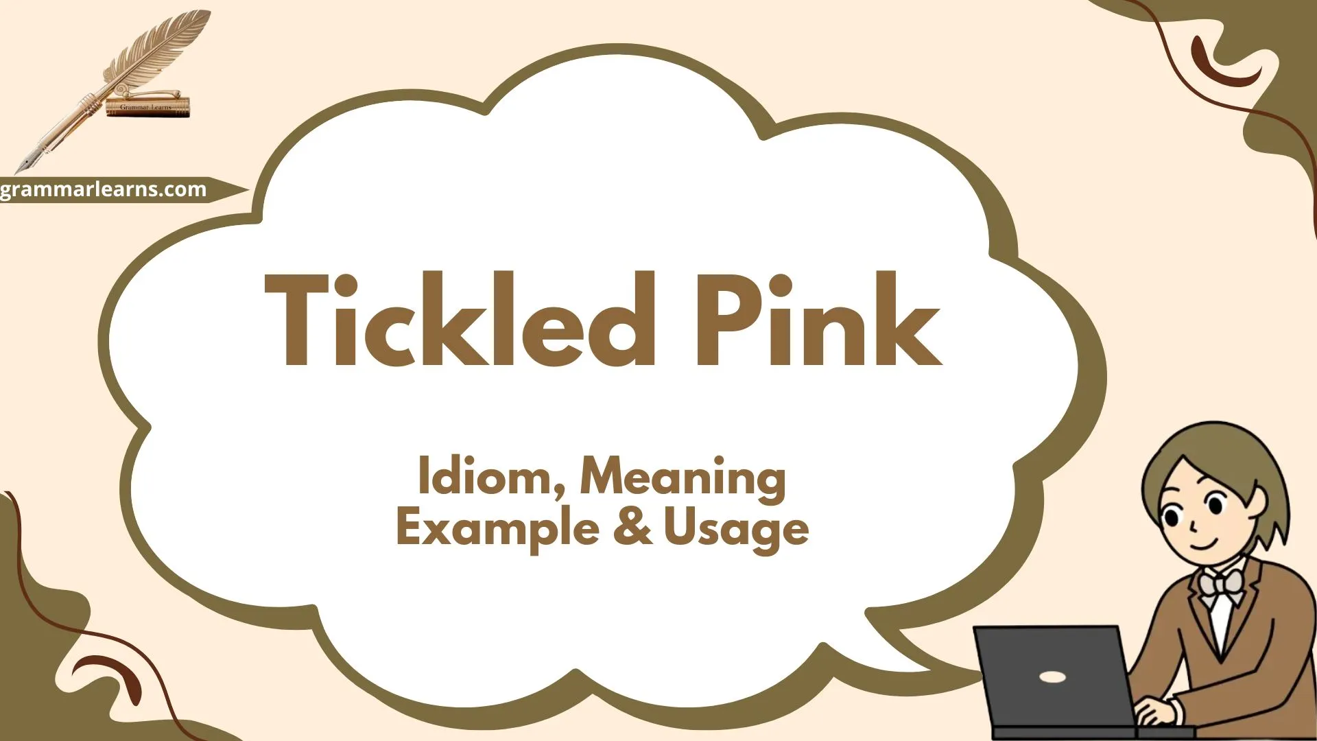 Tickled Pink - Idiom, Meaning, Example & Usage