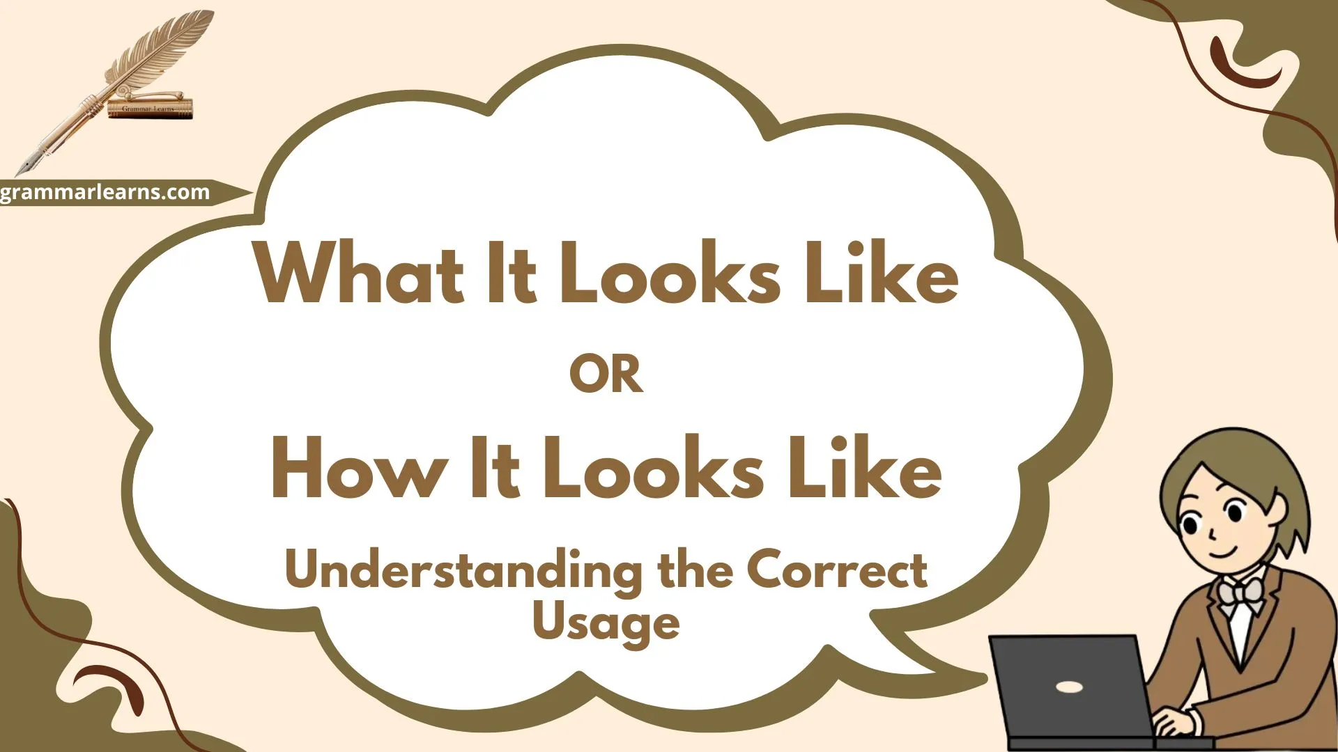 “What It Looks Like” or “How It Looks Like”? Understanding the Correct Usage