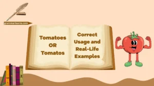 Tomatoes or Tomatos? Correct Usage and Real-Life Examples